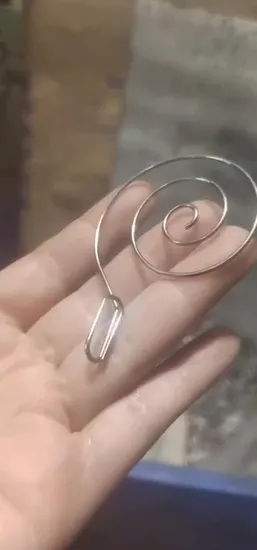 Procesamiento de muestras Metal Alambre de acero inoxidable