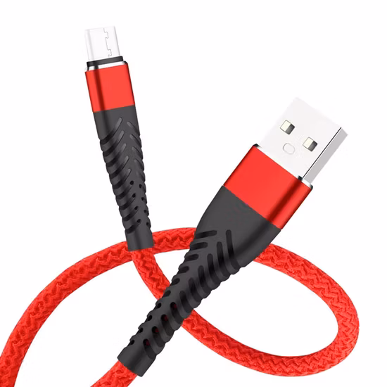 Cable Micro USB de carga rápida Original, línea de datos de 1,2 m 2A para Samsung Galay S6 S7 Edge Note 4 5 J4 J6 J5 A3 A5 A7